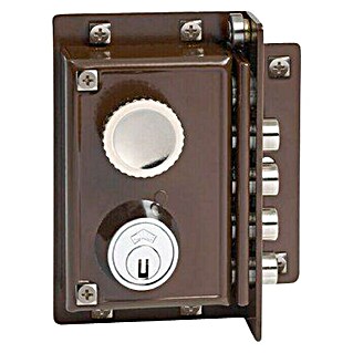 JiS Cerradura con cerrojo 5240 (Tipo de cerradura: Cerradura de bombín, DIN-Izquierda, Puerta exterior)