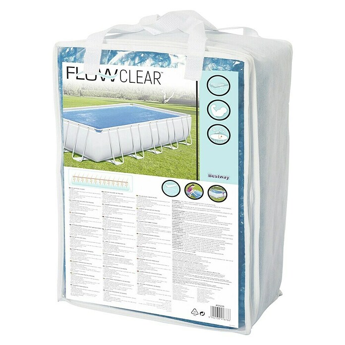 Bestway Afdekzeil voor zwembaden Solar (l x b: 703 x 336 cm, Materiaal: Kunststof) | BAUHAUS