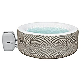 Bestway Lay-Z-Spa Opblaasbare jacuzzi Madrid (Ø x h: 180 x 66 cm, Grijs, 669 l)