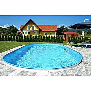Summer Fun Zwembad inbouw set (525 x 320 x 120 cm, 17.000 l, Blauw / Grijs)