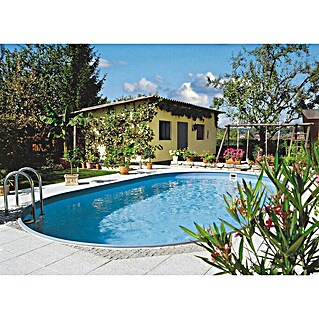 Summer Fun Zwembad inbouw set 800x420x120 (800 x 420 x 120 cm, 33.000 l, Grijs)