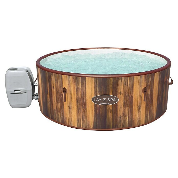 Bestway Lay-Z-Spa Opblaasbare jacuzzi Helsinki (Ø x h: 180 x 66 cm, Bruin, 1.123 l) | BAUHAUS