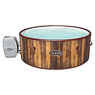Bestway Lay-Z-Spa Opblaasbare jacuzzi Helsinki (Ø x h: 180 x 66 cm, Bruin, 1.123 l)