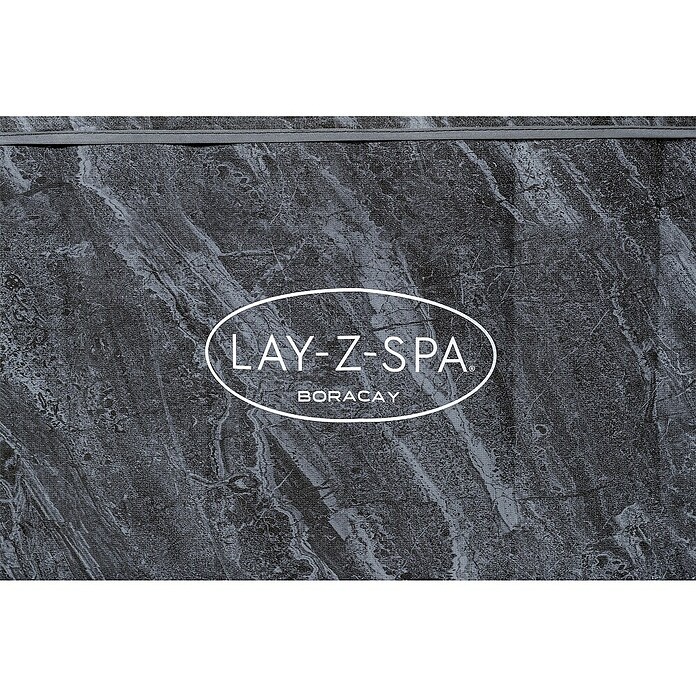 Bestway Lay-Z-Spa Opblaasbare jacuzzi Boracay (Ø x h: 180 x 66 cm, Grijs, 669 l) | BAUHAUS