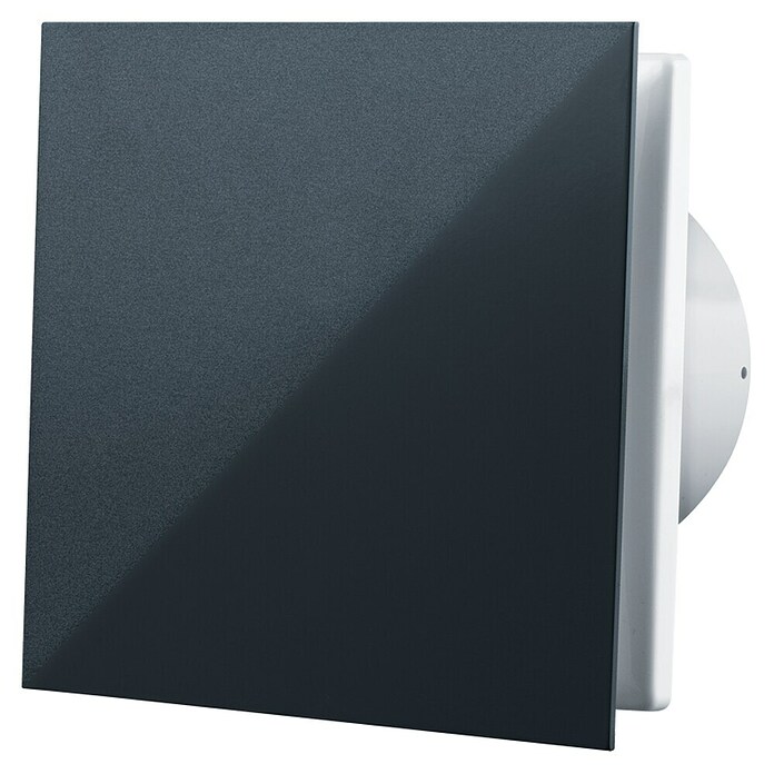 Extractor de baño Sapphire 125 S (Potencia de aire: 155 m³/h, Negro, Diámetro: 123,5 mm) | BAUHAUS