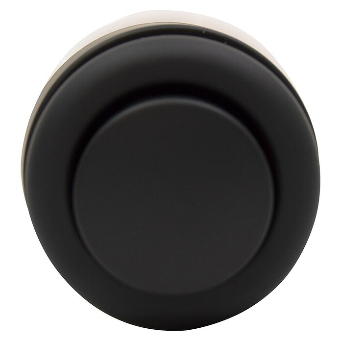 Pulsador de descarga simple (Negro) | BAUHAUS