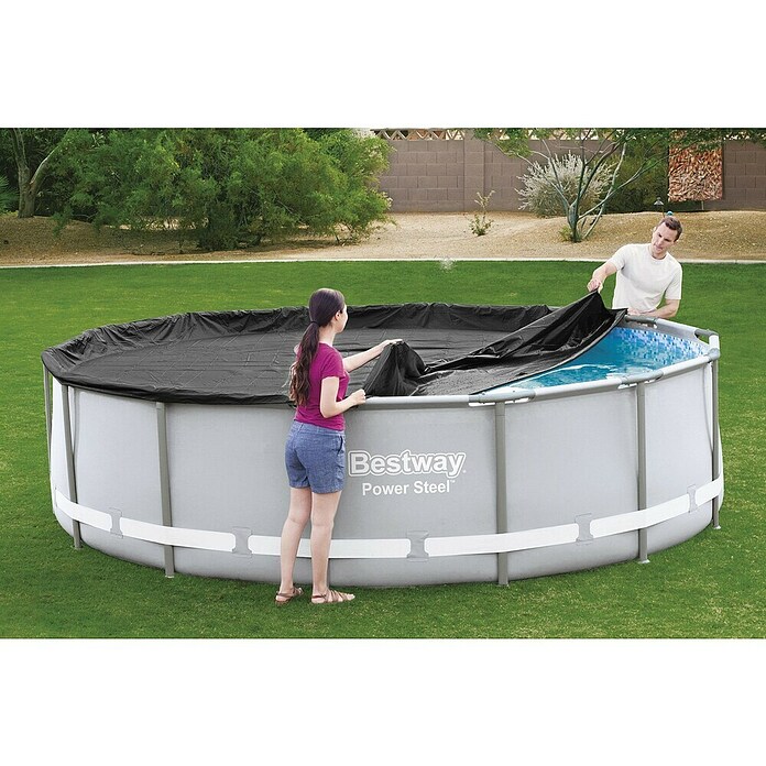 Bestway Zaštitna navlaka za bazen  (Promjer: 427 cm, Materijal: Plastika) | BAUHAUS
