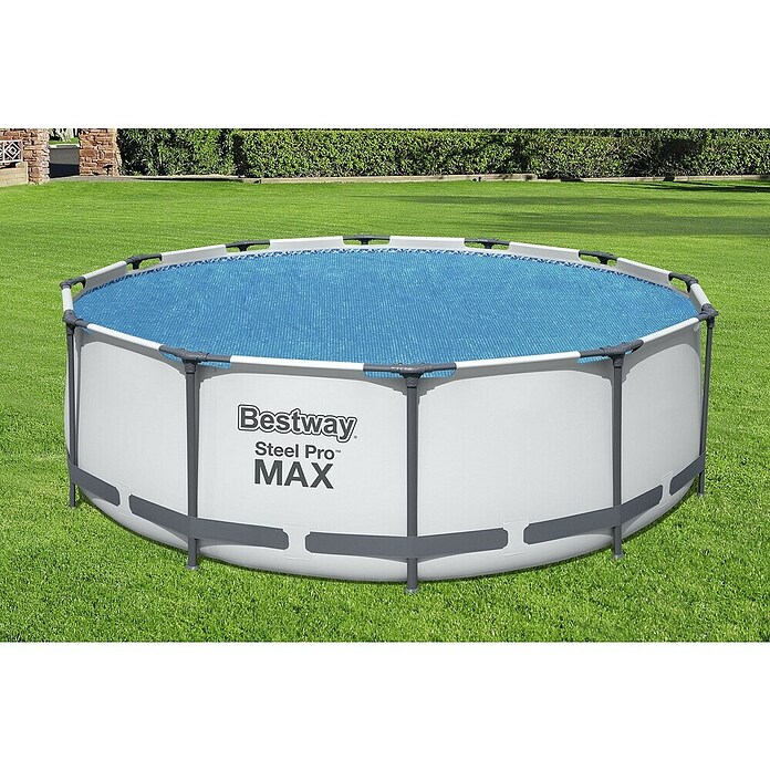 Bestway Afdekzeil voor zwembaden Solar 366 (Diameter: 356 cm, Materiaal: Kunststof) | BAUHAUS