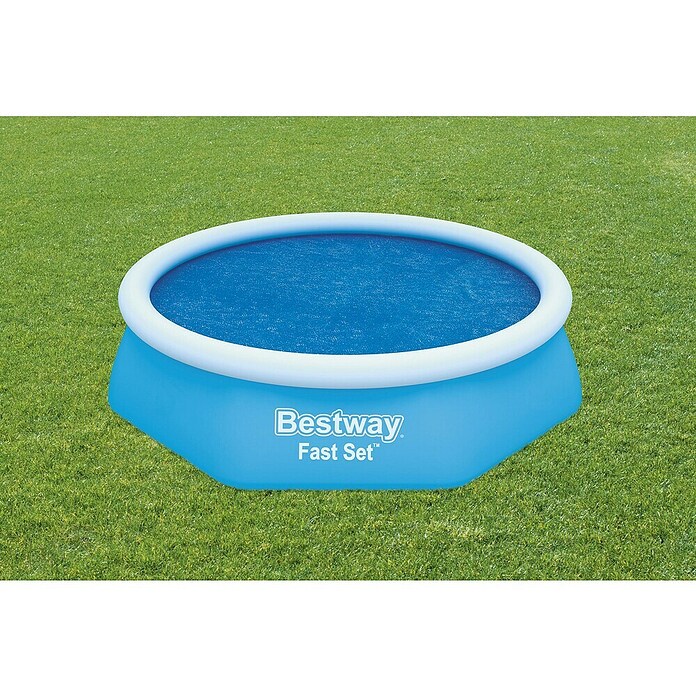 Bestway Afdekzeil voor zwembaden Solar 244 (Diameter: 210 cm, Materiaal: Kunststof) | BAUHAUS
