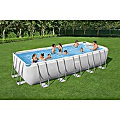 Bestway Opzetzwembad Steel Pro Max Set 640 (l x b x h: 640 x 274 x 132 cm, Grijs, 19.281 l) | BAUHAUS