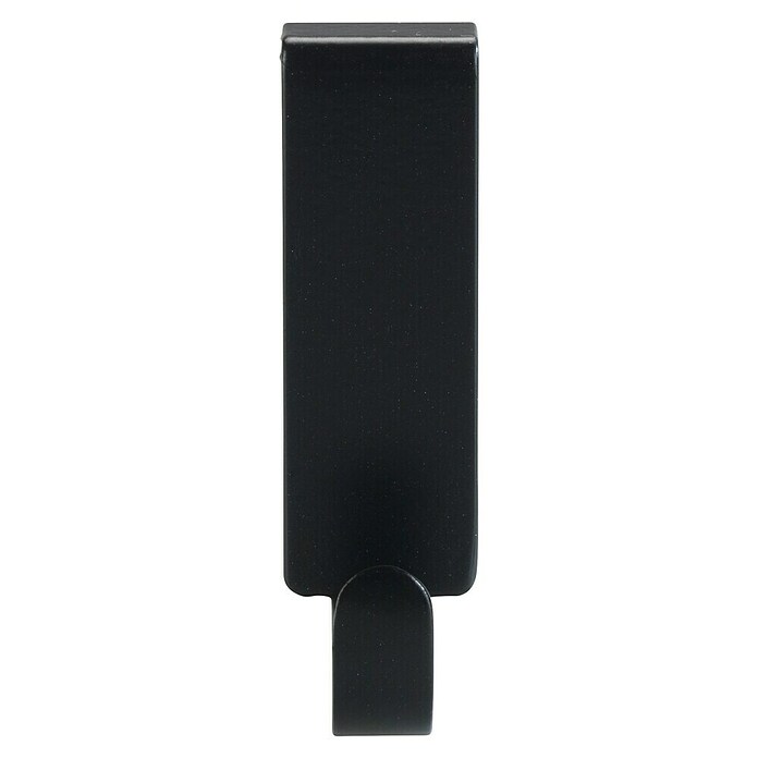 Wenko Colgador de baño Vieste (L x Al: 5,5 x 7 cm, Número de ganchos: 2 ud., Negro) | BAUHAUS