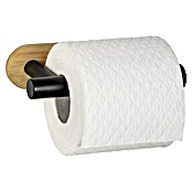 Wenko Orea Portarrollos papel higiénico (Sin tapa, Negro/Bambú) | BAUHAUS