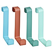 Wenko Colgador de baño Sobrepuerta (Multicolor, 4 ud.) | BAUHAUS