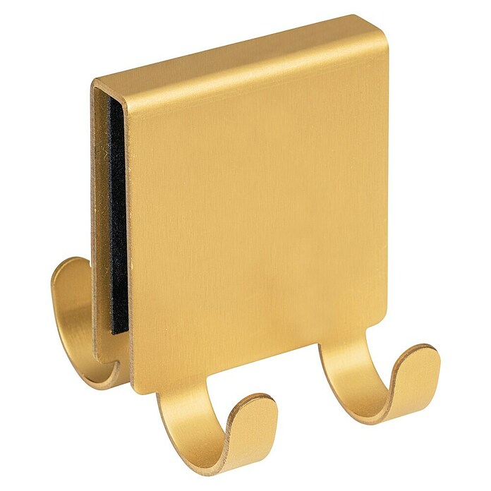 Wenko Colgador de baño Vieste (L x Al: 5,5 x 7 cm, Número de ganchos: 4 ud., Oro) | BAUHAUS