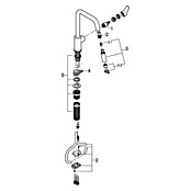 Grohe Grifo de cocina Start (Negro, Mate) | BAUHAUS