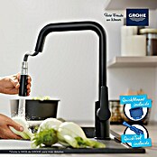 Grohe Grifo de cocina Start (Negro, Mate) | BAUHAUS