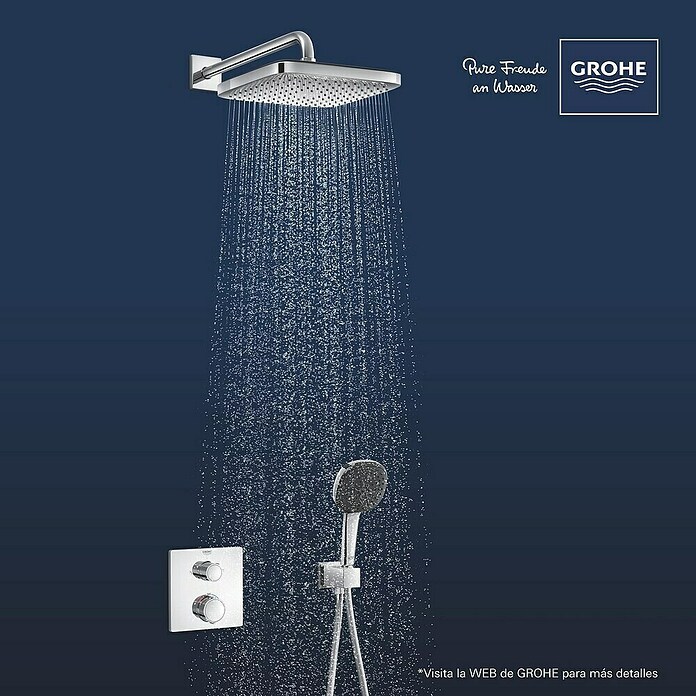 Grohe Conjunto de ducha Vitalio Comfort 250 (Número de tipos de chorro: 2 ud., Cromo) | BAUHAUS