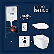 Grohe Set WC suspendido Start Round (Sin borde de descarga, Salida WC: Vertical, Blanco) | BAUHAUS