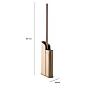 Cosmic Escobillero de suelo y pared Slim (Silicona, Sand) | BAUHAUS