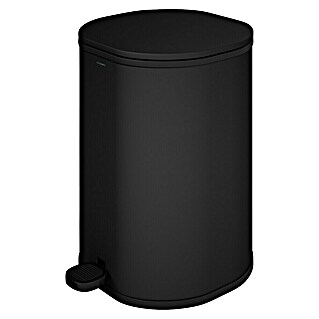 Cosmic Cubo de basura de baño Essentials (5 l, Metal, Negro)