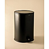 Cosmic Cubo de basura de baño Essentials (5 l, Metal, Negro) | BAUHAUS