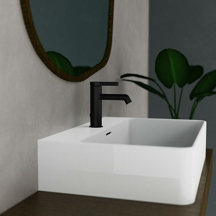 Camargue Wastafelkraan Signo (Zwart, Mat) | BAUHAUS