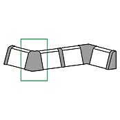 Sockelleiste FU062 (2 x Außeneck, Passend für: Sockelleiste FU062 15x58mm, Kunststoff, Ahorn) | BAUHAUS