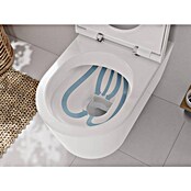 Hansgrohe Wandtoilet-combinatie EluPura S 540 (Zonder spoelrand, Met antibacteriële glazuur, Spoelvorm: Diep, Wit) | BAUHAUS