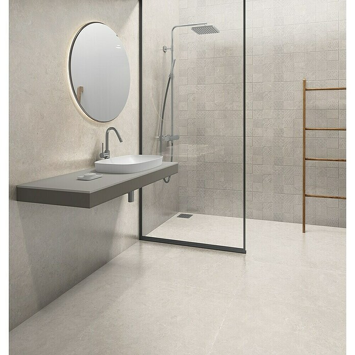 Revestimiento de pared Geo (30 x 90 cm, Greige, Mate, Rectificado) | BAUHAUS