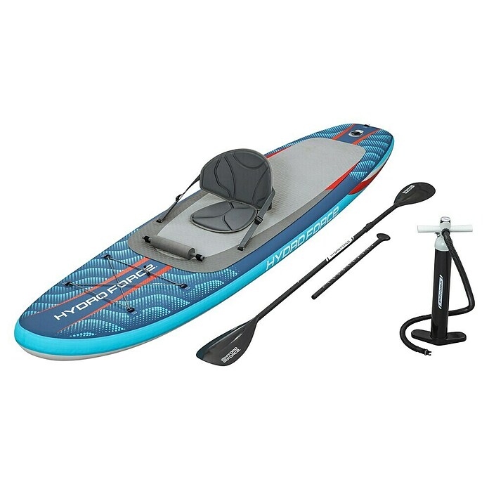 Bestway Hydro Force SUP-boardset Oceana Conv. 305 (l x b x h: 305 x 84 x 15 cm, Belasting: 130 kg, Opblaasbaar, Blauw) | BAUHAUS