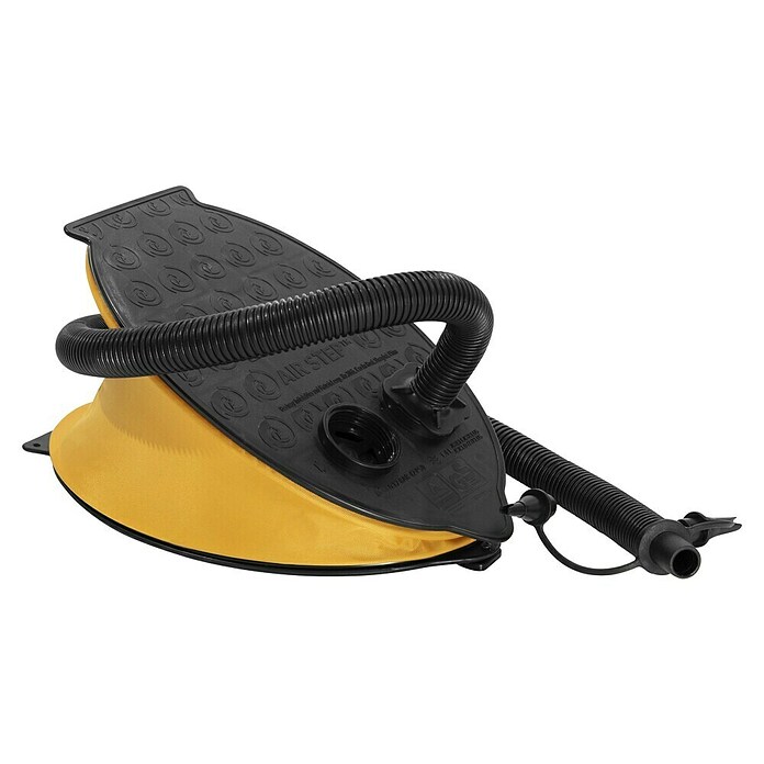 Bestway Voetluchtpomp Air Step 1400cc (Kunststof, Zwart / Geel) | BAUHAUS