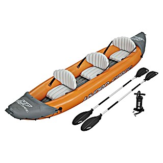 Bestway Kayak Rapid X3 Set (l x b: 381 x 100 cm, Belasting: 250 kg, Geschikt voor: 3 personen)