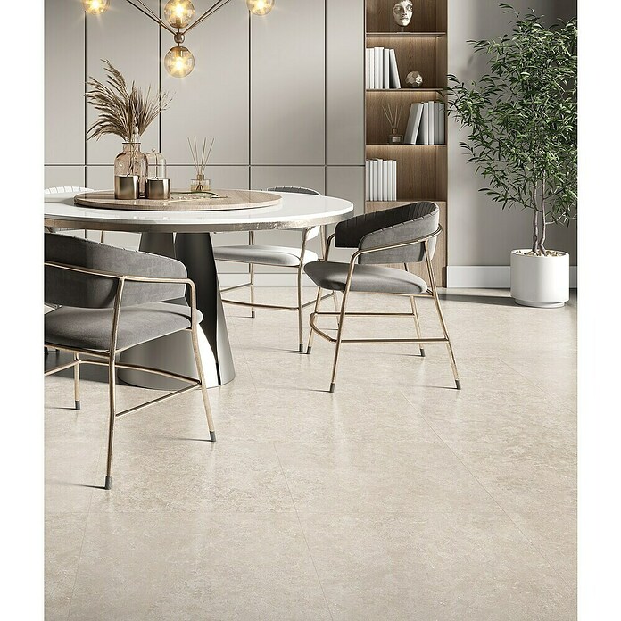 Halcón Pavimento porcelánico Geo (45 x 45 cm, Greige, Mate, Espesor: 8,5 cm, 8 ud.) | BAUHAUS