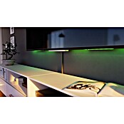 Canaleta para cables (L x An x Al: 2 m x 15 mm x 15 mm, Gris)