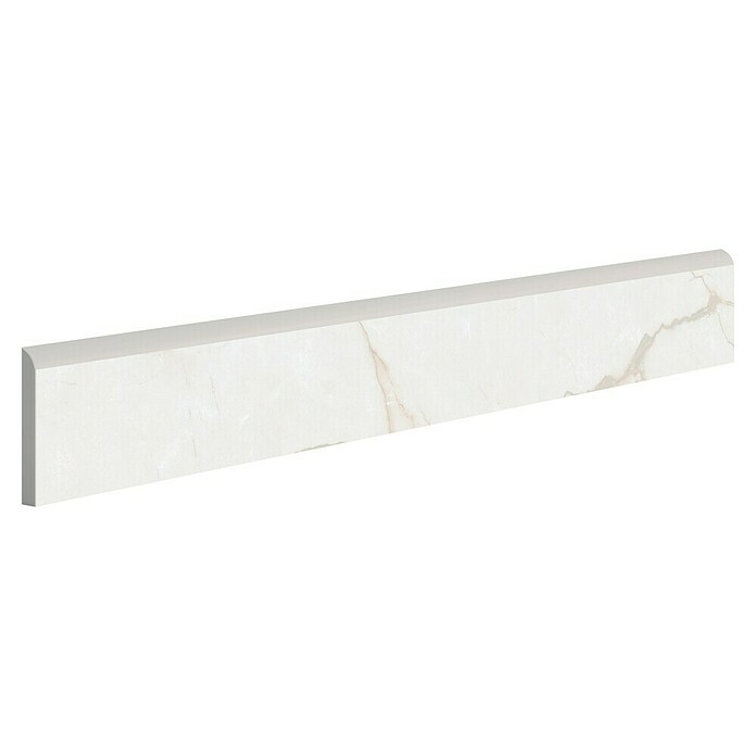 Zócalo cerámico Sublime (7,2 x 60 cm, Blanco, Brillante, 18 pzs.) | BAUHAUS