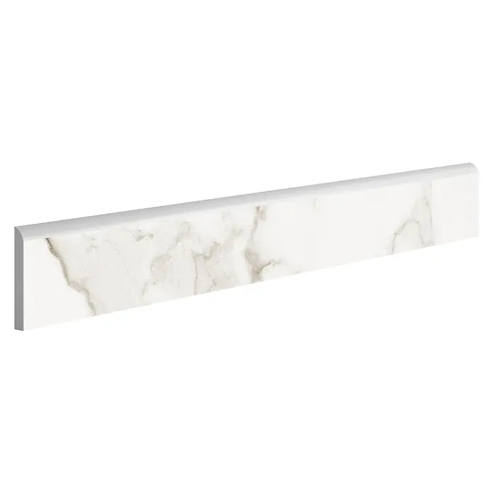 Zócalo cerámico Imperium - 7,2 cm x 60 mm, Oro, Mate, 18 pzs. - La encimera de cocina de imitación mármol impresiona por su elegante diseño y fabricación de alta calidad. Añade un toque de lujo a tu cocina.