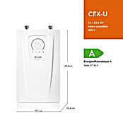 Clage Pretočni grelnik CEX-U  (Elektronsko, Odporno na pritisk) | Pretočni grelniki vode | Sanitarna inštalacija | Kopalnica in sanitarije | Izdelki | BAUHAUS