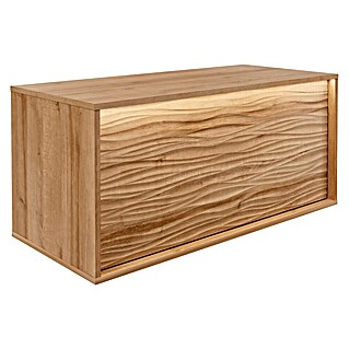 Lanzet Dune Waschtischunterschrank (B x T x H: 100,3 x 46,2 x 46 cm, Berg Eiche)