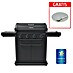 Campingaz Barbacoa de gas Onyx Premium + Piedra para pizza y cortador 