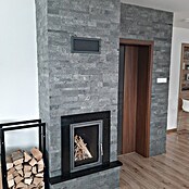 Alfistick Verblendstein 3D selbstklebend (15 x 60 cm, Stärke: 4 mm - 5 mm, Quarzit Grey, Matt) | BAUHAUS