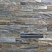 Alfistick Verblendstein 3D selbstklebend (15 x 60 cm, Stärke: 4 mm - 5 mm, Quarzit Multicolor, Matt) | BAUHAUS
