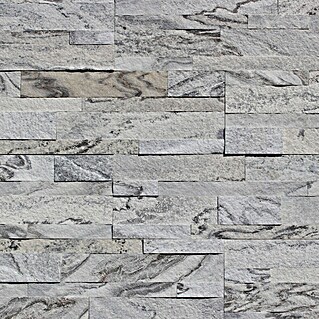 Alfistick Verblendstein 3D selbstklebend (15 x 60 cm, Stärke: 4 mm - 5 mm, Marble White, Matt)