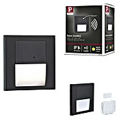 Paulmann Aplique de pared LED Tsaro Leader (L x An x Al: 3,6 x 8 x 8 cm, Blanco cálido, Negro Mate) | BAUHAUS