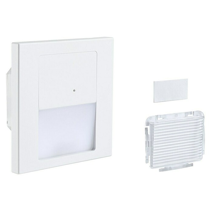 Paulmann Aplique de pared LED Tsaro Leader (L x An x Al: 3,6 x 8 x 8 cm, Blanco cálido, Blanco Mate) | BAUHAUS