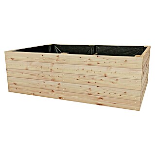 Hochbeet Lärche XXXL (250 x 100 x 72,5 cm, Holz, Natur)