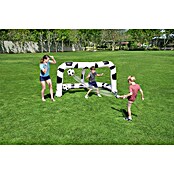 Bestway Voetbaldoel opblaasbaar (117 x 213 x 125 cm, Wit / Zwart) | BAUHAUS