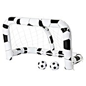 Bestway Voetbaldoel opblaasbaar (117 x 213 x 125 cm, Wit / Zwart) | BAUHAUS