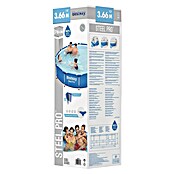 Bestway Opzetzwembad Steel Pro 366 (Ø x h: 366 x 76 cm, Blauw, 6.473 l) | BAUHAUS