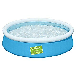Bestway Opblaasbaar zwembad My First Fast Set Pool 152 (Ø x h: 152 x 38 cm, Blauw, 477 l)