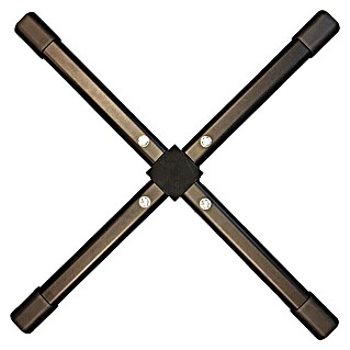 Summer Fun Standaard voor Solar-Pooldouche (l x b x h: 80 x 80 x 10 cm, Staal)
